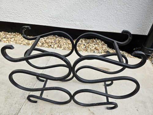 Vintage wrought iron - iron, wine