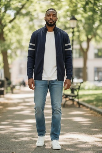 Cedar wood state navy - navy, zip-up