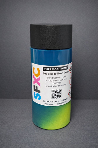 Thermochromic acrylic screen - thermochromic,