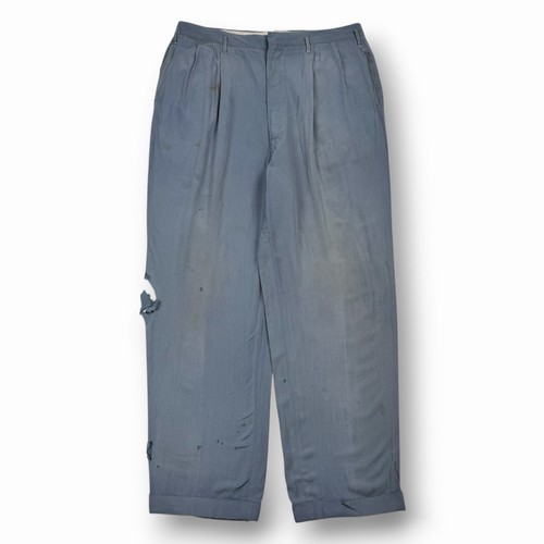 Vintage 50s gabardine pleated - 50s,