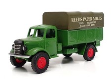 B&B Models 1/60 Scale No.82A/8 Bedford OB 3T GS Canopy Truck - Reeds Paper Mill