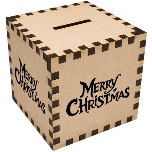 Merry christmas money box - money,