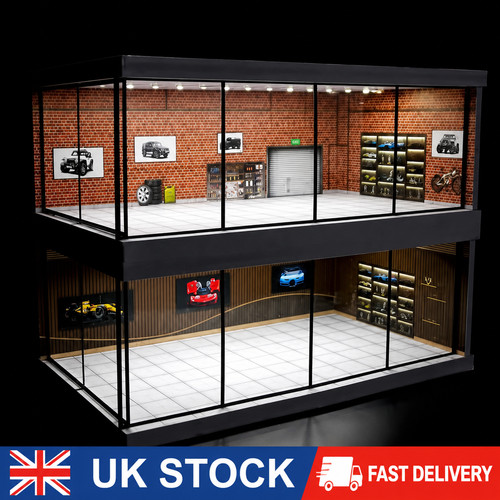Diorama car garage models - 1/43,