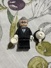 Lego DC Batman Alfred Minifigure From Batcave Shadow Box 76252