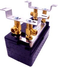 Echangeur de chaleur a plaque Acier INOX 125-285kW NORDIC TEC 1' +Support Mural