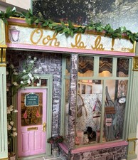 Dolls house boutique room box 1:12  scale 