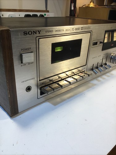 Sony 186sd stereo cassette - sony,