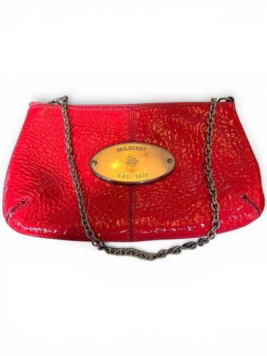 Mulberry mabel crinkled - crinkled, patent