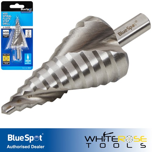 Bluespot step cone drill - cone, bit
