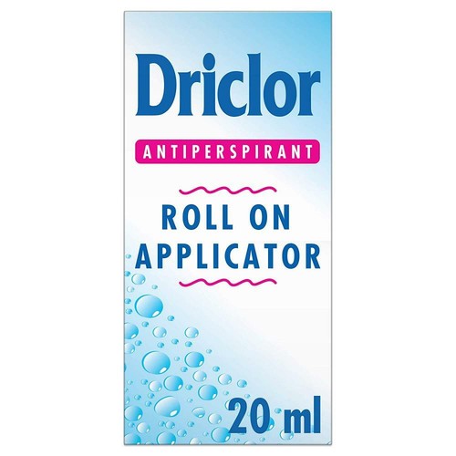 Driclor antiperspirant roll - driclor, roll-on