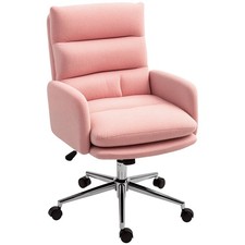 HOMCOM Upholstered Desk Chair