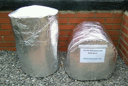 Insulated cask cover cooler - insulated,