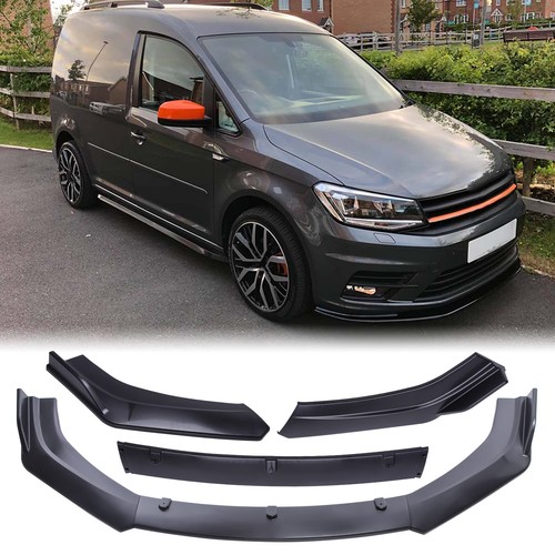 Matte front bumper lip - matte, spoiler