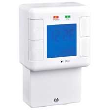 Masterplug Digital Immersion Timer,  Easy Install, LED Display, Battery Backup