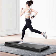 Electric Walking Pad Treadmill Under Desk Exercise Machine Fitness with Remote