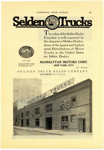 1919 nelson motor truck - truck, co