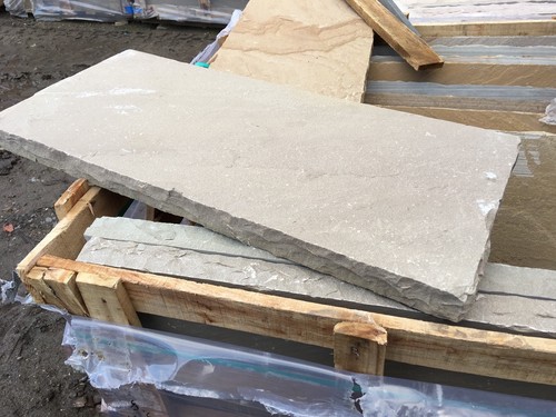 Thick natural stone - thick, hearth
