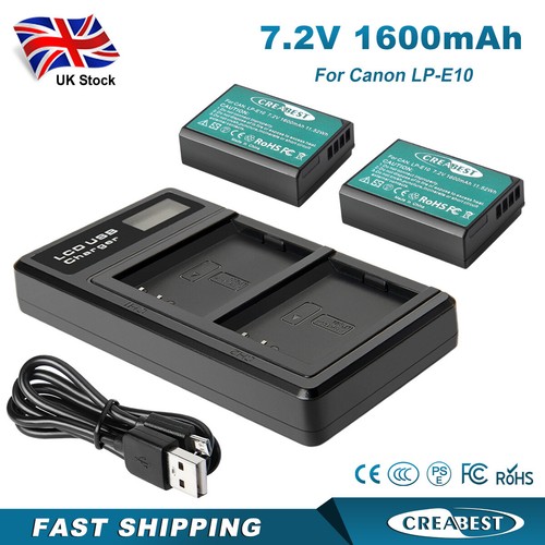 2pcs 1600mah e10 battery - 2pcs,