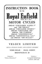 (1072) 1957-1966 Royal Enfield