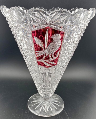 Hofbauer byrdes red bird - red, cut