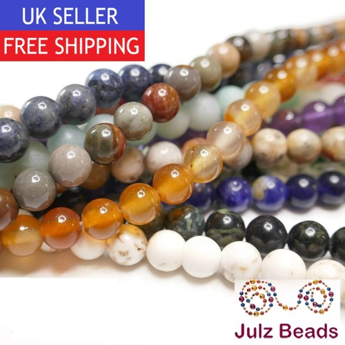 Natural 6mm gemstone - natural, round