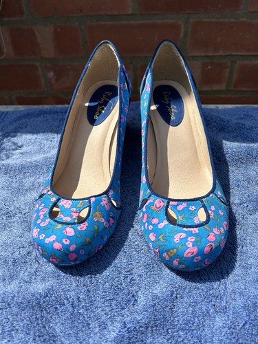Ruby shoo blue with pink - ruby,