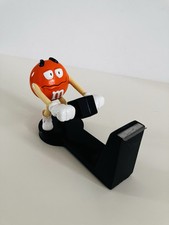 M&M’s World Orange M&M Tape Dispenser Desk Accessory RARE Collectible M&M 2005