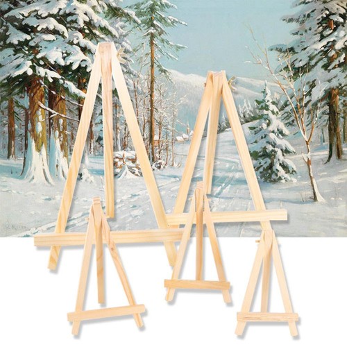 Wood mini easel - easel, desktop