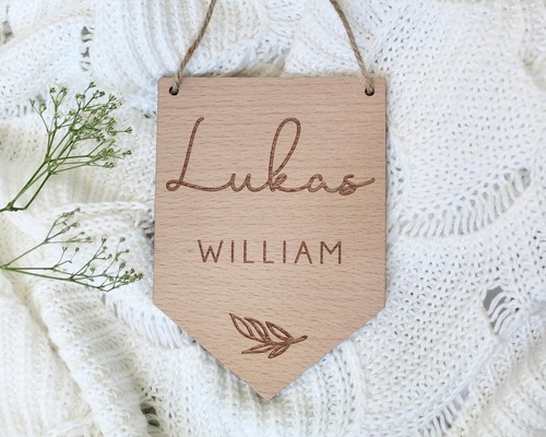 Personalised nursery decor - personalised,