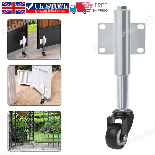 Gate wheel spring loaded - 2",