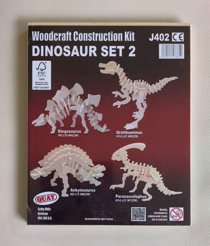 Dinosaur set woodcraft - dinosaur, 2