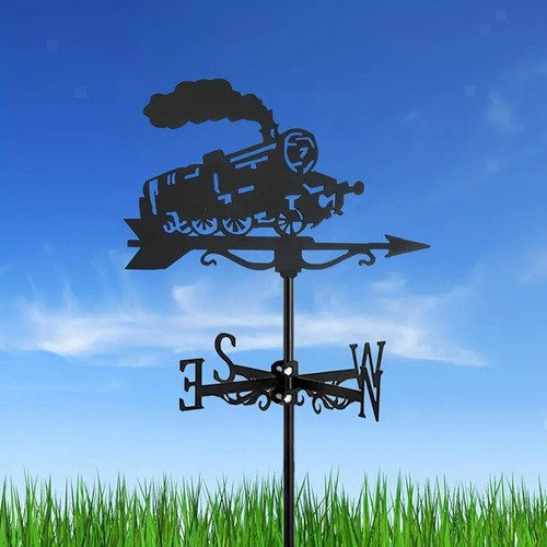 Train metal weathervane wind - weathervane,