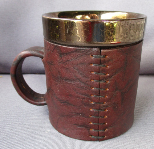 Leather tankard stein beer - stein, mug