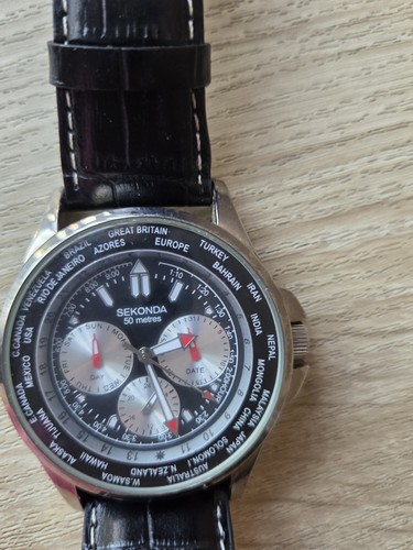 Sekonda watch 1694 grey dial - sekonda,