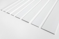 Flat Bar White PVC Trim Cover