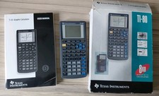 Texas Instruments TI-80 Graphics Calculator Boxed With Instruction Book