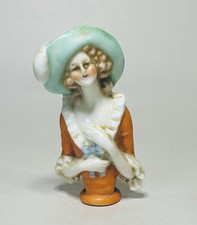 Antique German Porcelain Lady