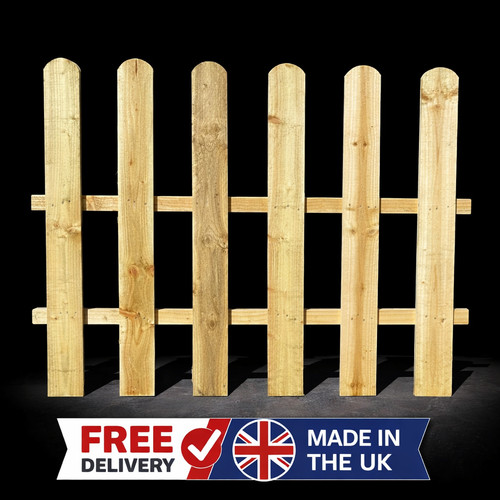 Pressure treated wooden picket - treated,