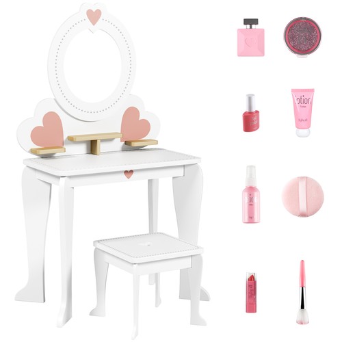 Kids vanity table and chair - vanity,