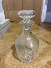 Cut Glass Port Decanter Large