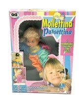 VINTAGE GIG FAMOSA 1990s Bambola Doll Mollettina Passettina # NIB FE
