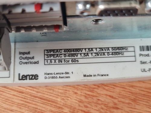 Lenze servo drive evs9321ei - lenze,