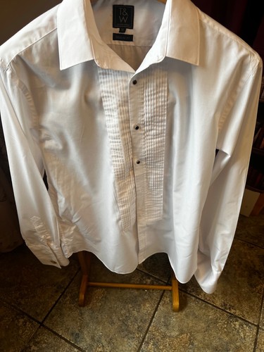 Mens dress shirt with studs - shirt,