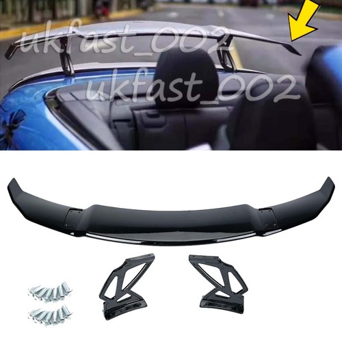 Rear boot trunk racing spoiler - rear,
