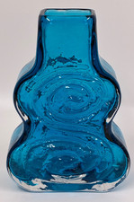 VINTAGE WHITEFRIARS GLASS VASE