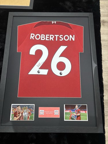 Andy robertson signed and - signed,