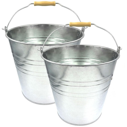 Galvanised metal bucket handle - metal,