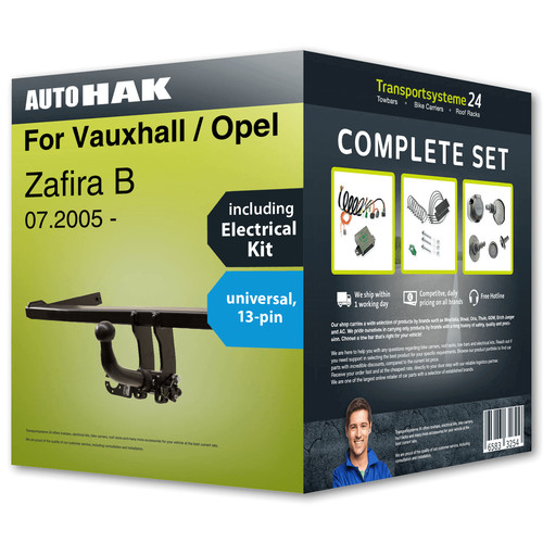 Towbar detachable for - , vauxhall