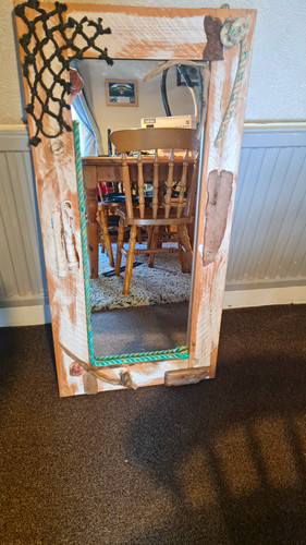 Rustic handmade seaside wall - rustic,