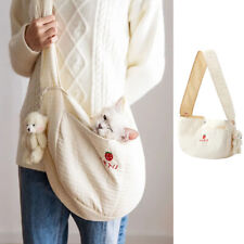 Pet Sling Carrier Bag Tote Shoulder Pouch Dog Puppy Purse Outside Travel Large